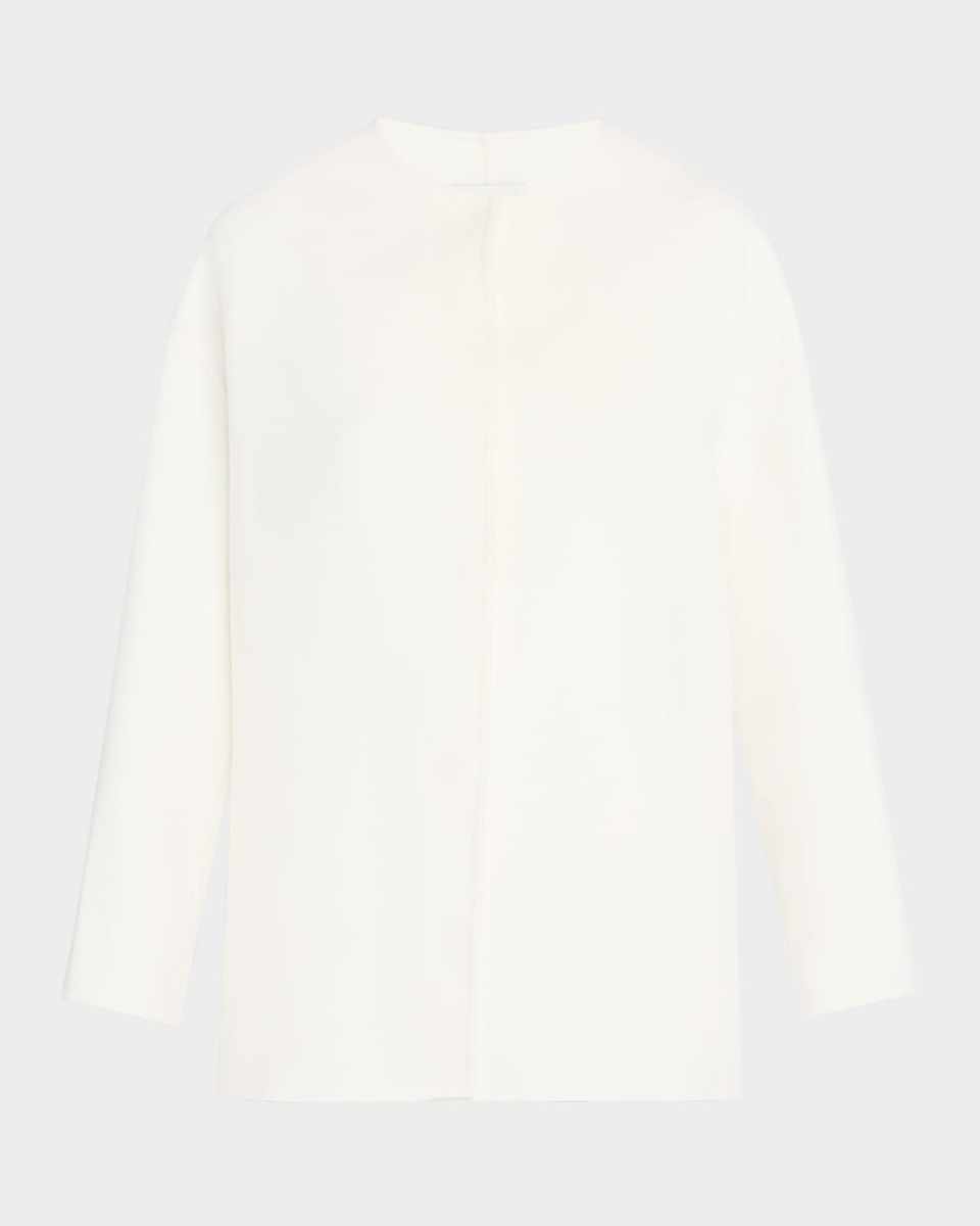 Collarless Spring Jacket